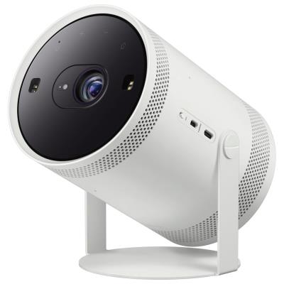 SAMSUNG projektor The Freestyle 2 SP-LFF3C/ DLP/ LED/ 230 lm/ 1920x1080/ 16:9/ Bluetooth/ USB-C/ Wi-Fi/ HDR/ repro/ bílý