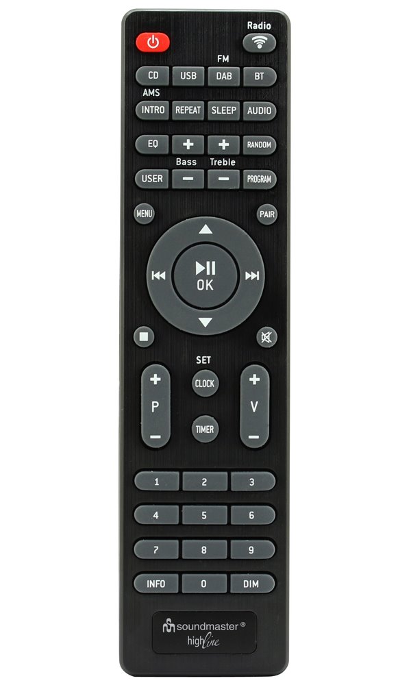 Soundmaster High line ICD1050SW/ USB/ FM-RDS/ CD/ BT/ DAB+/ WiFi/ 2x 7W