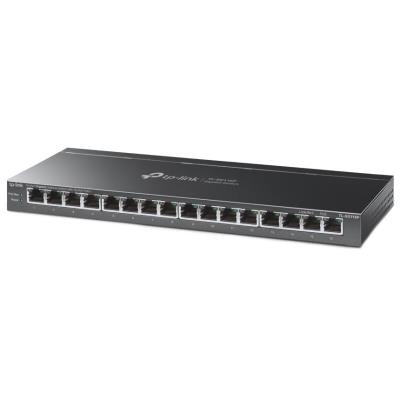 TP-Link TL-SG116P Switch 16x GLAN s POE+, 120W, kov