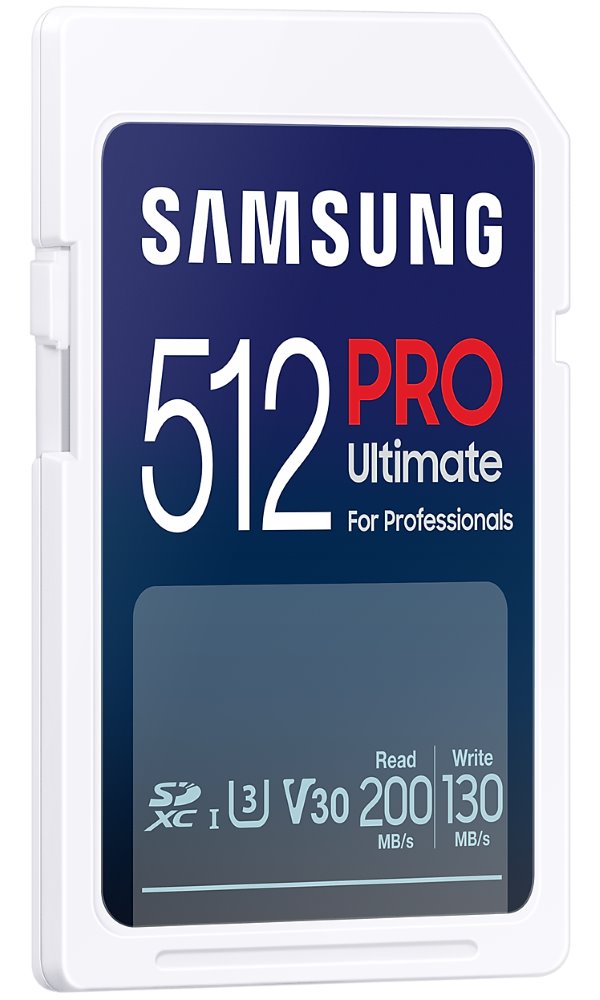 SAMSUNG PRO Ultimate SDXC 512GB / CL10 USH-I U3 / V30