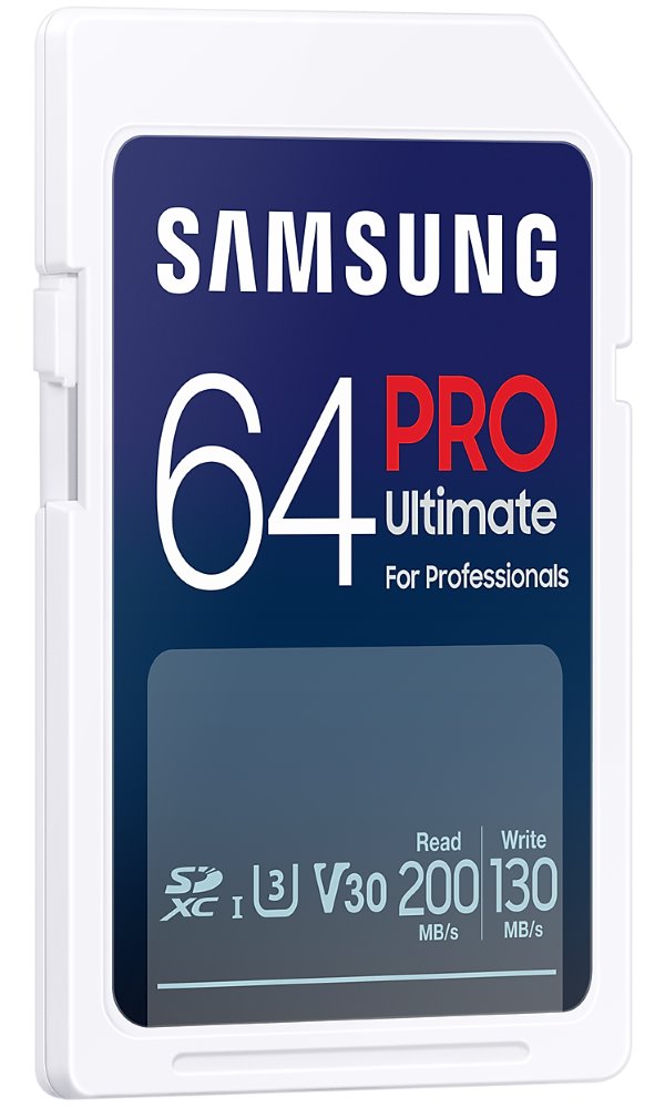 SAMSUNG PRO Ultimate SDXC 64GB / CL10 USH-I U3 / V30
