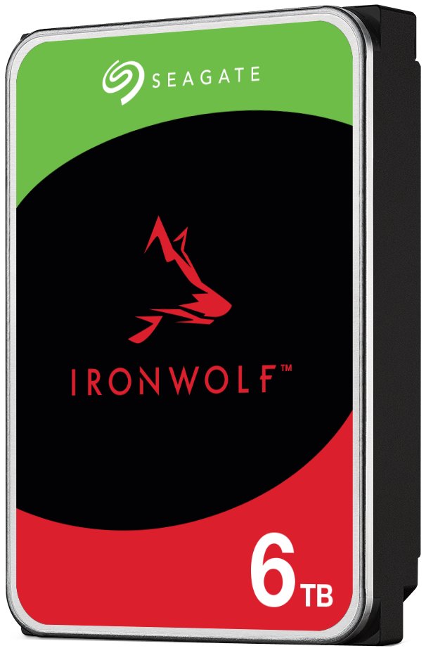 Seagate IronWolf 6TB HDD / ST6000VN006 / Interní 3,5" / 5400 rpm / SATA 6Gb/s /256 MB