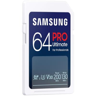 SAMSUNG PRO Ultimate SDXC 64GB / CL10 USH-I U3 / V30