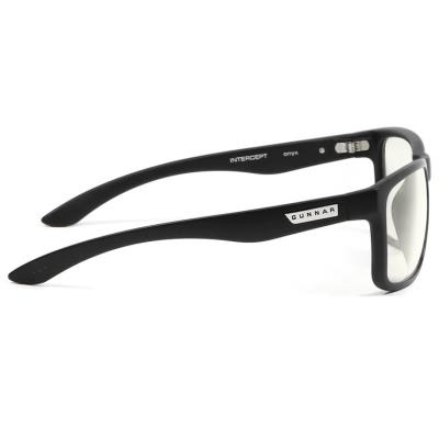 GUNNAR kancelářske/herní brýle INTERCEPT ONYX * čírá  skla * BLF 35  * GUNNAR focus