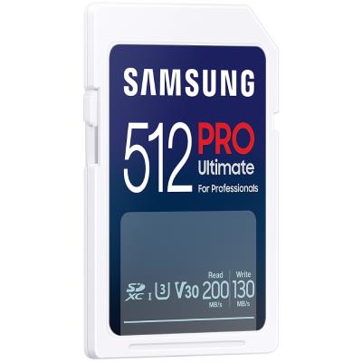 SAMSUNG PRO Ultimate SDXC 512GB / CL10 USH-I U3 / V30