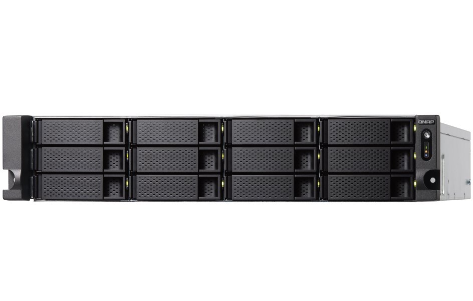 QNAP TS-1283XU-RP-E2124-8G   12x SATA/ 8GB ECC RAM / 4x PCIe / 4x GbE / 2x 10G SFP+