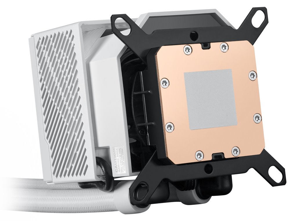 ASUS ROG RYUJIN III 360 ARGB WHITE / vodní chlazení / 3x 120mm fan / AM4+AM5 / 115x+1200+1700 / ARGB podsvícení