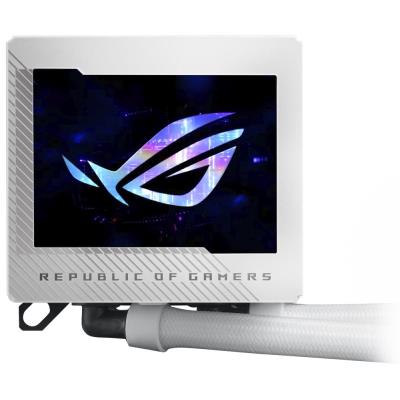 ASUS ROG RYUJIN III 360 ARGB WHITE / vodní chlazení / 3x 120mm fan / AM4+AM5 / 115x+1200+1700 / ARGB podsvícení