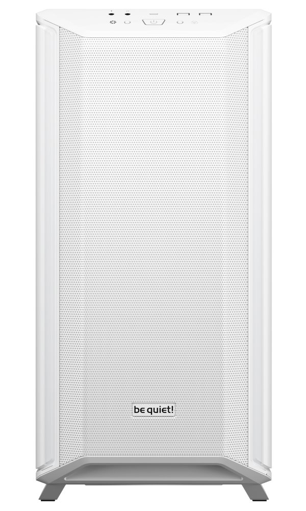 Be quiet! skříň DARK BASE 701 / MidT / bez zdroje / 3x140mm fan / ARGB / 1x USB-C + 2x USB3 / průhledná bočnice / bílá