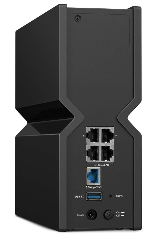 TP-Link Archer BE550 Wi-Fi 7 Router, Tri-Band, 574 Mbps 2.4GHz + 2880 Mbps 5GHz + 5760 Mbps 6GHz, 1x 2.5GWAN, 4x 2.5GLAN