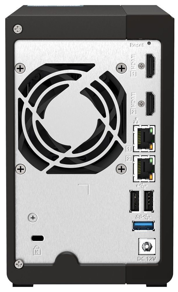 QNAP TS-253E-8G   2 SATA, 8GB RAM, 2x M.2 NVMe slot, 2x HDMI 4K, 2x 2,5GbE, 4x USB