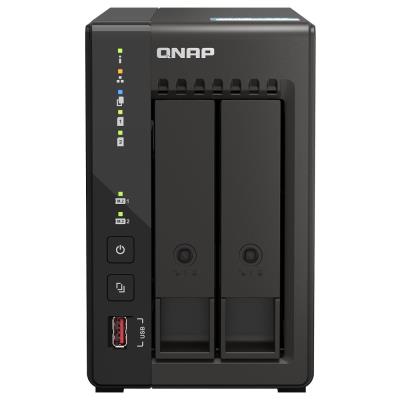QNAP TS-253E-8G   2 SATA, 8GB RAM, 2x M.2 NVMe slot, 2x HDMI 4K, 2x 2,5GbE, 4x USB