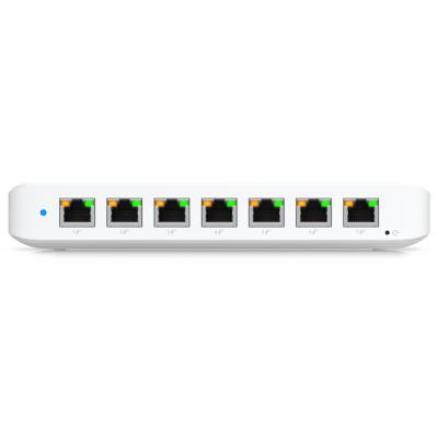 Ubiquiti UniFi Switch Ultra - 8x GbE, 1x PoE++ In, 7x PoE+ Out (bez napájecího adaptéru)