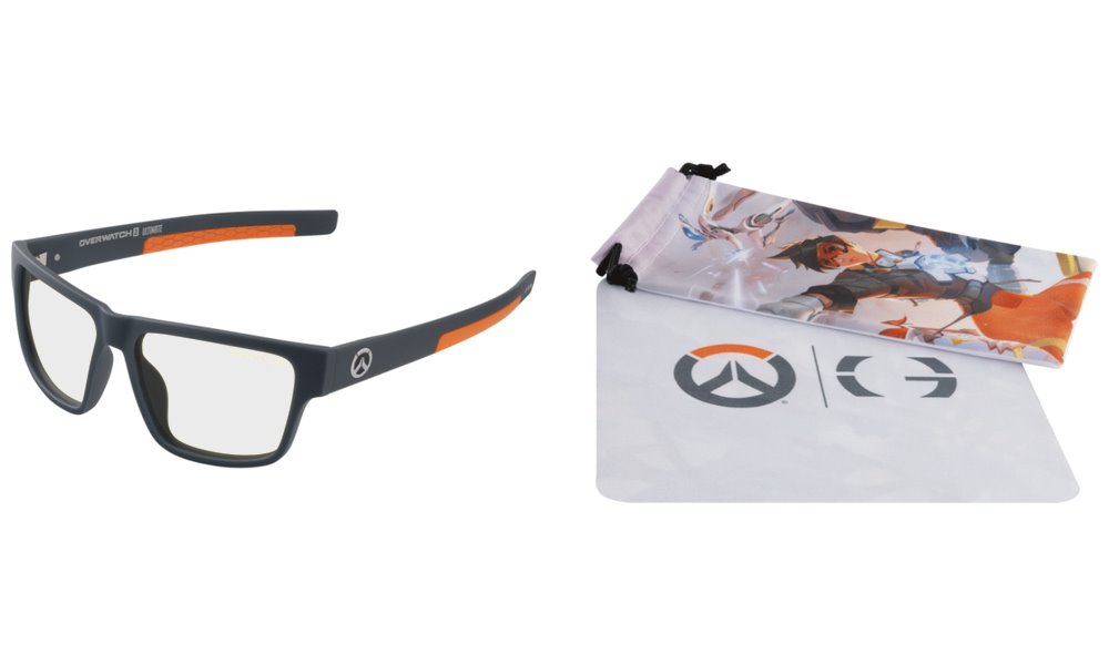 GUNNAR kancelářske/herní brýle OVERWATCH ULTIMATE ASH * čírá  skla * BLF 35  * GUNNAR focus