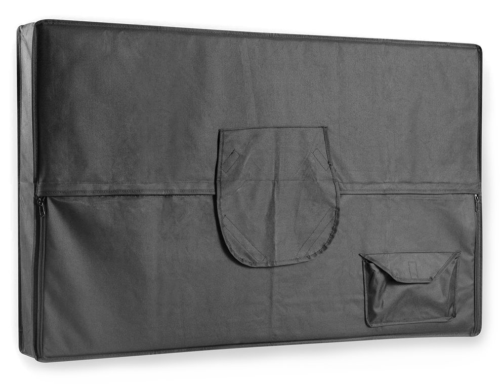 NEDIS venkovní kryt TV/ velikost obrazovky 40 - 42"/ Supreme Quality Oxford/ voděodolný/ 360° ochrana/ černý