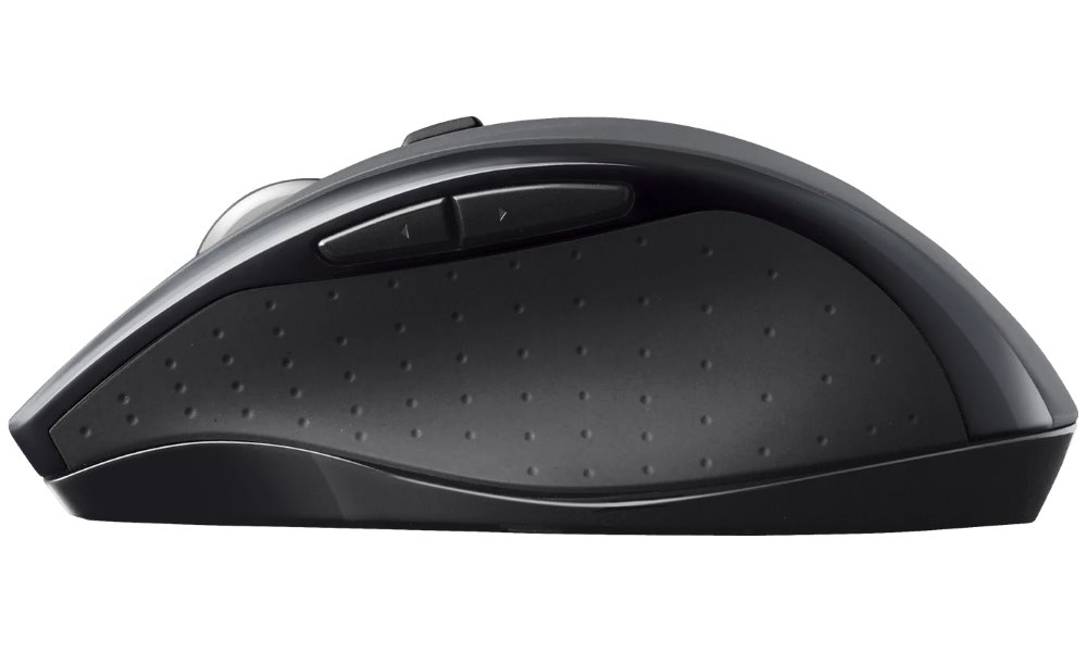 Logitech Marathon M705/ Bezdrátová/ Optická/ 1000dpi/ USB přijímač/ černo-šedá