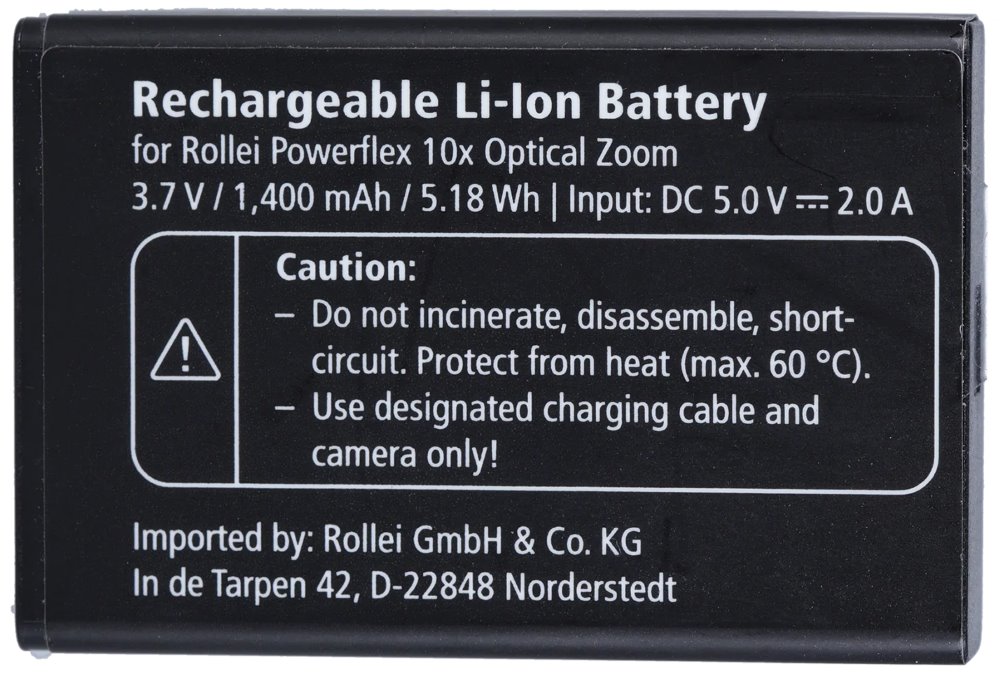 Rollei náhradní baterie pro fotoaparát Powerflex 10x