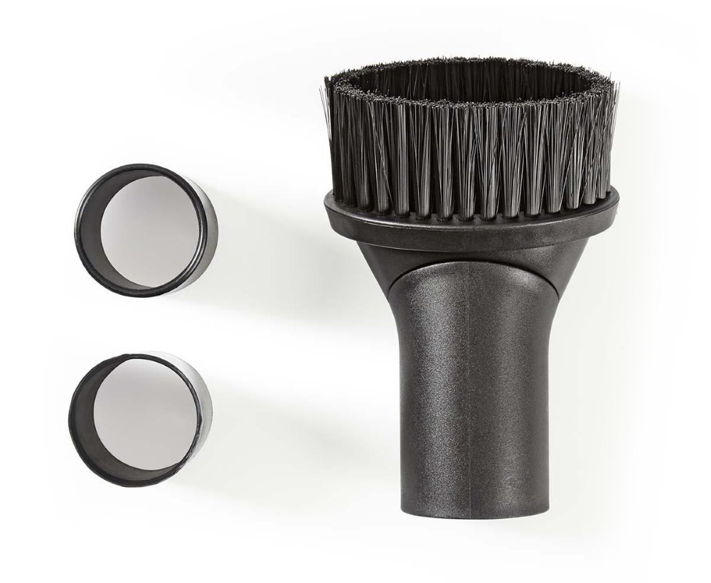 NEDIS prachový kartáč/ umělé štětiny/ univerzálně použitelné/ 30 / 32 / 35 mm/ černý