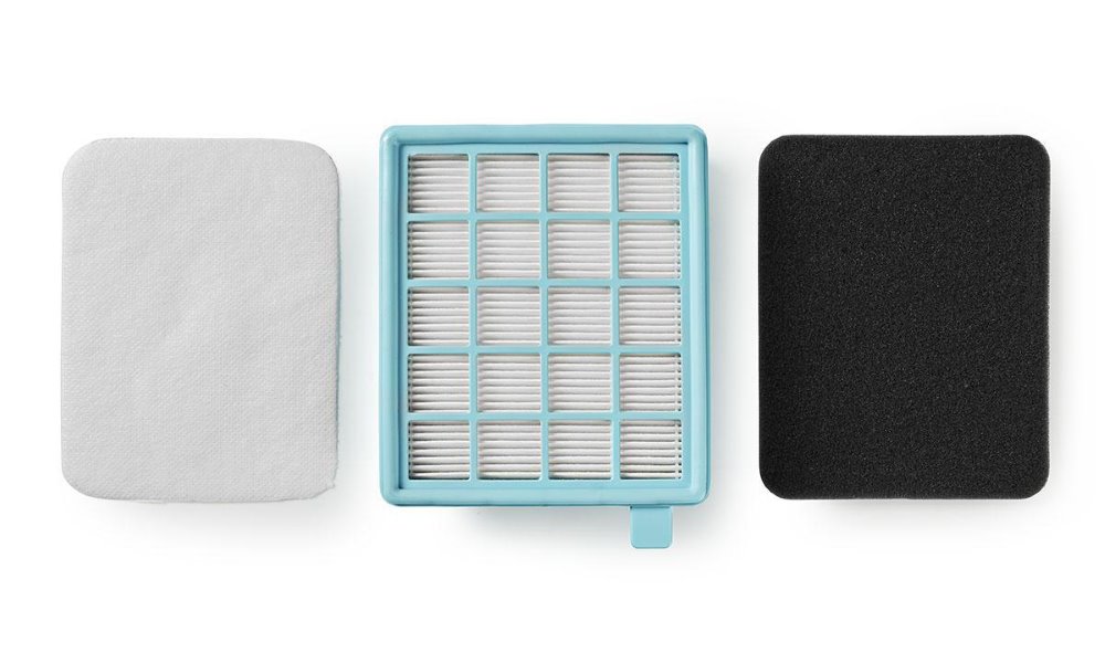 NEDIS se HEPA filtrů/ mikrofiltr/ motorový filtr/ Philips/ H13/ modro-bílé