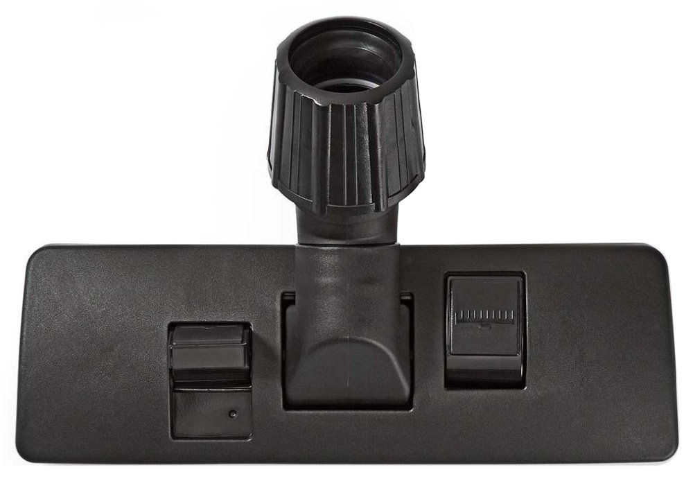 NEDIS kombinovaný podlahový kartáč/ plast/ univerzálně použitelné/ 30 - 40 mm/ černý