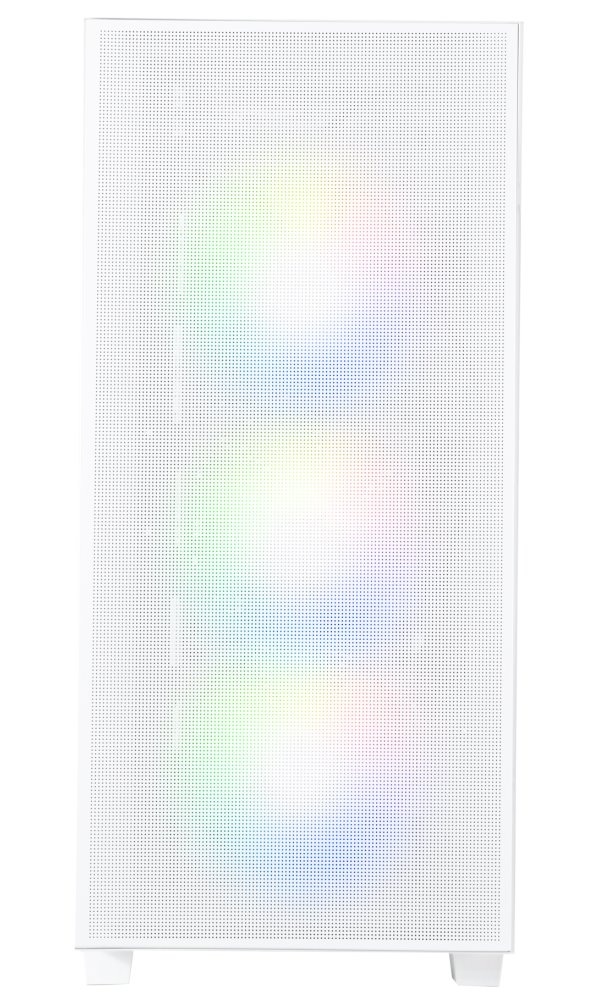 BitFenix skříň Flow FRGB/ ATX / 4x120mm FRGB fan / 2xUSB 3.0  / tvrzené sklo / bílá