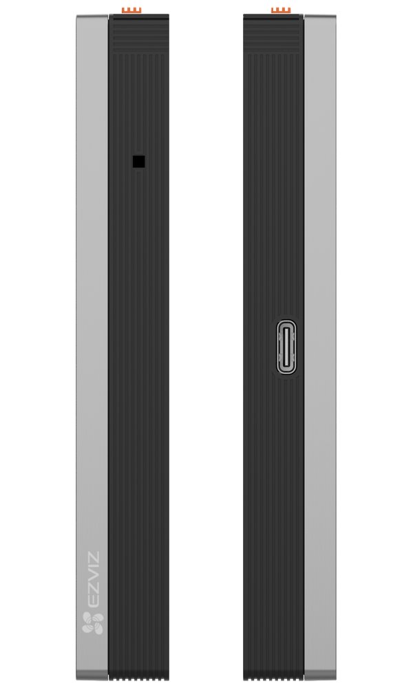 EZVIZ chytrá obrazovka SD7/ Wi-Fi/ 7" IPS LCD/ rozlišení 1024 x 600/ baterie 4600 mAh/ černá