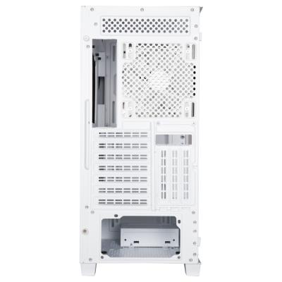 BitFenix skříň Flow FRGB/ ATX / 4x120mm FRGB fan / 2xUSB 3.0  / tvrzené sklo / bílá