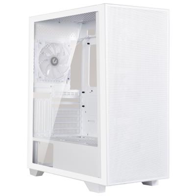 BitFenix skříň Flow FRGB/ ATX / 4x120mm FRGB fan / 2xUSB 3.0  / tvrzené sklo / bílá