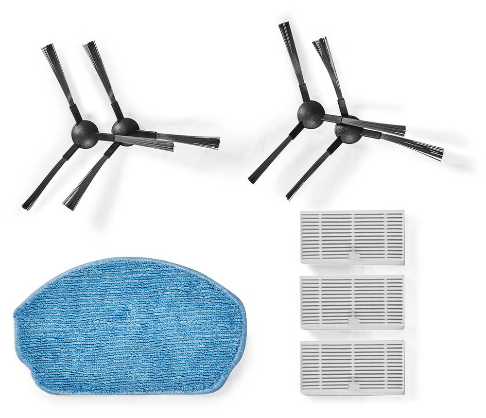 NEDIS sada k vysavači WIFIVCR001CBK/ 3x HEPA filtr/ 2x kartáčky/ mop