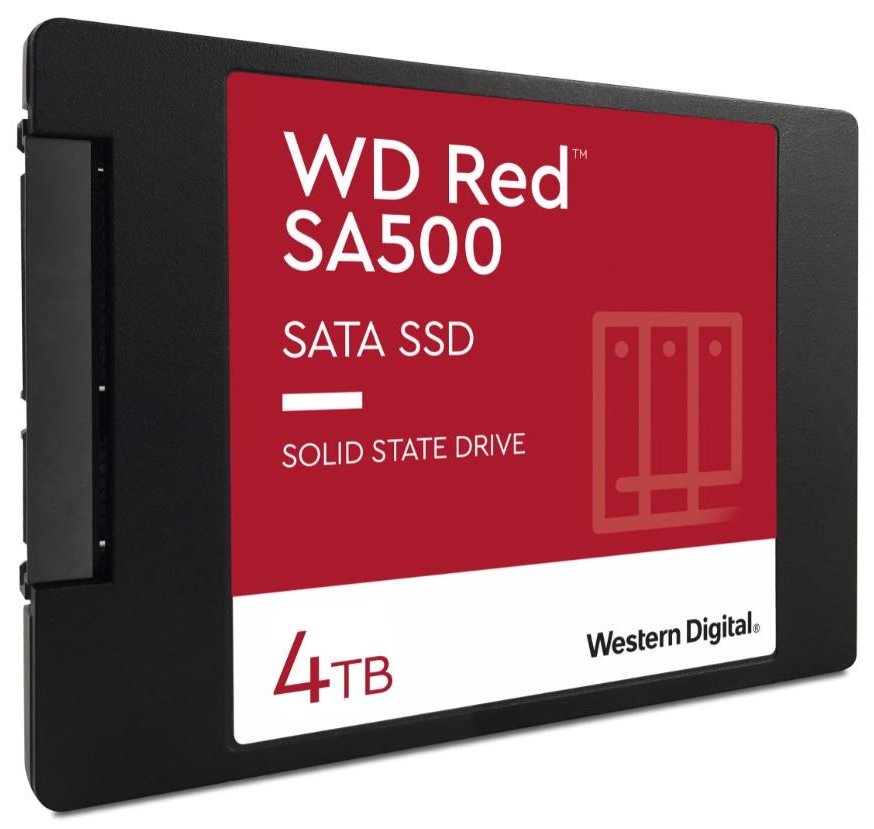 WD RED SSD SA500 4TB / Interní / 2,5" / SATAIII / 3D NAND