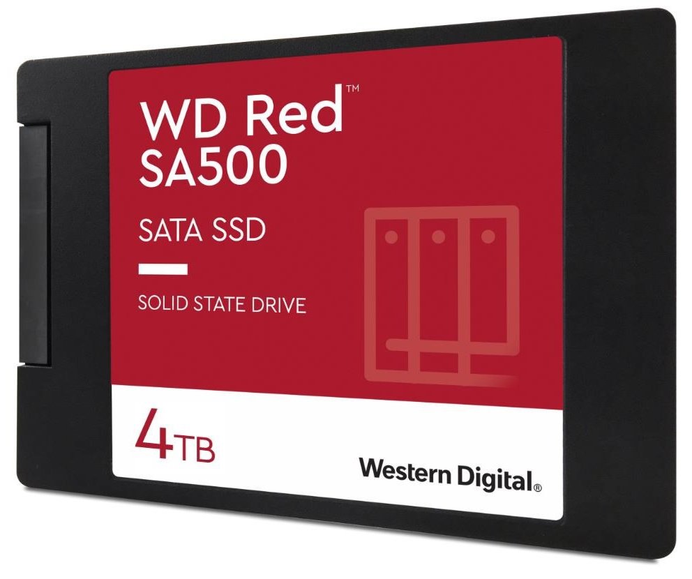 WD RED SSD SA500 4TB / Interní / 2,5" / SATAIII / 3D NAND
