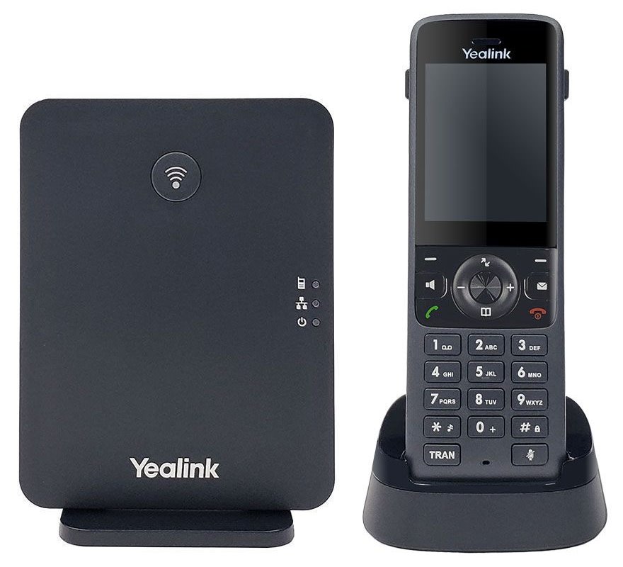 Yealink W78P  IP DECT báze+ručka, 2,4" barevný displej, bluetooth, až 10 ruček