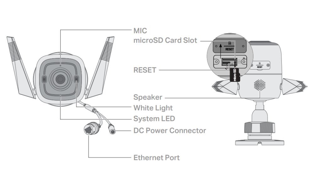 TP-Link Tapo C325WB 4MPx, venkovní IP Kamera , 2K QHD, WiFi, barevné noční vidění