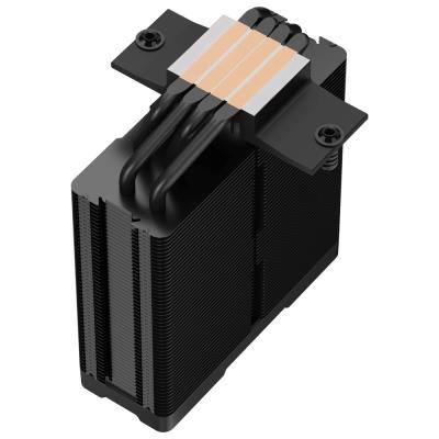 DEEPCOOL chladič AG400 DIGITAL PLUS širší / 120mm fan ARGB / 4x heatpipes / PWM / pro Intel i AMD / černý