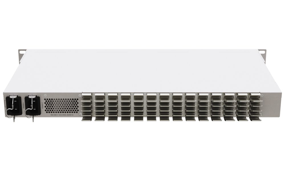 MikroTik Cloud Router Switch CRS326-4C+20G+2Q+RM 650MHz, 2x 40 QSFP+, 20x 2,5 GbE, 4x 2,5 GbE/10 SFP+, L6, 2x PSU,1U