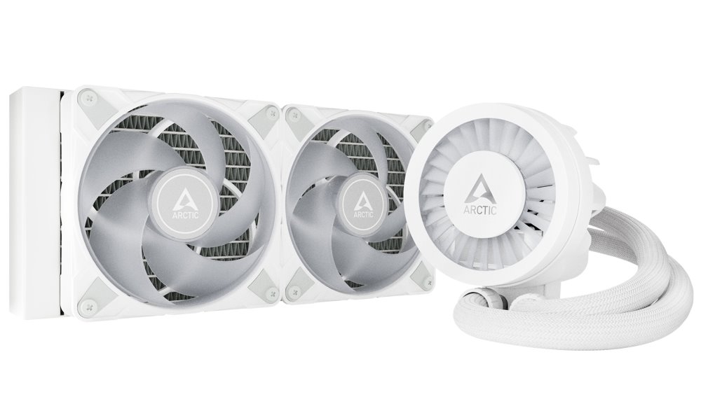 ARCTIC vodní chladič Liquid Freezer III 240 ARGB bílý