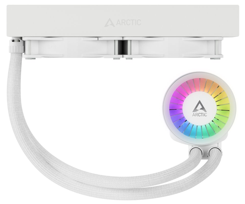 ARCTIC vodní chladič Liquid Freezer III 240 ARGB bílý