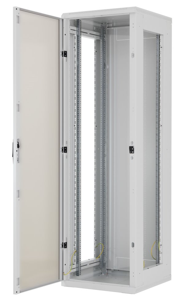 Triton 19" rozvaděč stojanový 27U/600x600, skleněné dveře