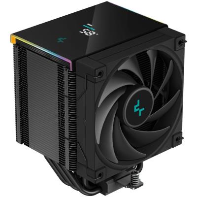 DEEPCOOL chladič AK500 Digital / 120mm fan / 5x heatpipes / PWM / pro Intel i AMD / RGB / černý