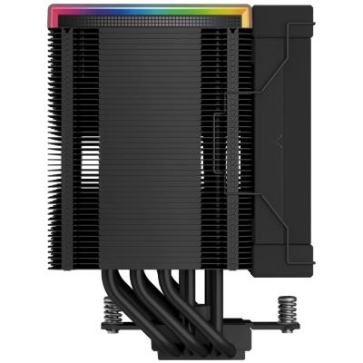DEEPCOOL chladič AK500 Digital / 120mm fan / 5x heatpipes / PWM / pro Intel i AMD / RGB / černý