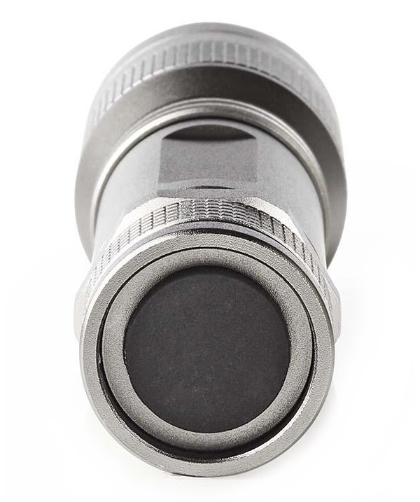 NEDIS LED svítilna/ napájení z baterie/ 4,5 V DC/ 5 W/ 330 lm/ dosah 200 m/ šedá