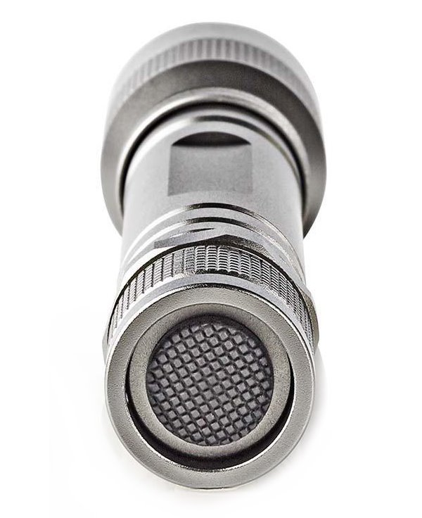 NEDIS LED svítilna/ napájení z baterie/ 3 V DC/  3 W/ 150 lm/ dosah 120 m/ šedá