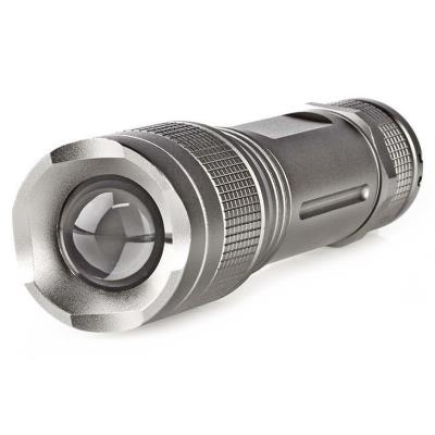 NEDIS LED svítilna/ napájení z baterie/ 4,5 V DC/ 5 W/ 330 lm/ dosah 200 m/ šedá
