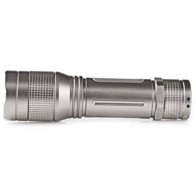 NEDIS LED svítilna/ napájení z baterie/ 4,5 V DC/ 5 W/ 330 lm/ dosah 200 m/ šedá