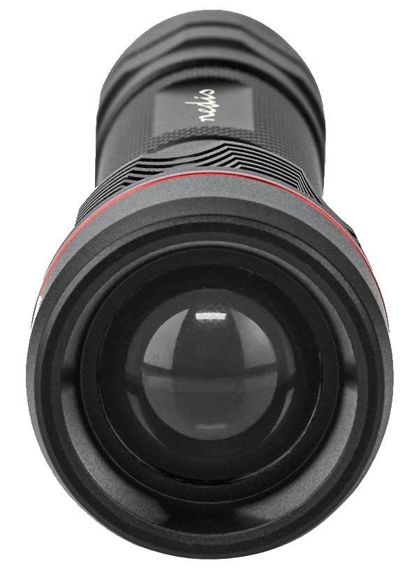 NEDIS LED svítilna/ napájení z baterie/ 3,7 V DC/ 10 W/ 1000 lm/ dosah 200 m/ černá