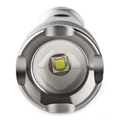 NEDIS LED svítilna/ napájení z baterie/ 4,5 V DC/ 10 W/ 500 lm/ dosah 250 m/ šedá