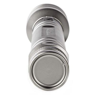 NEDIS LED svítilna/ napájení z baterie/ 4,5 V DC/ 10 W/ 500 lm/ dosah 250 m/ šedá
