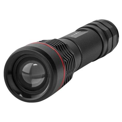 NEDIS LED svítilna/ napájení z baterie/ 3,7 V DC/ 10 W/ 1000 lm/ dosah 200 m/ černá