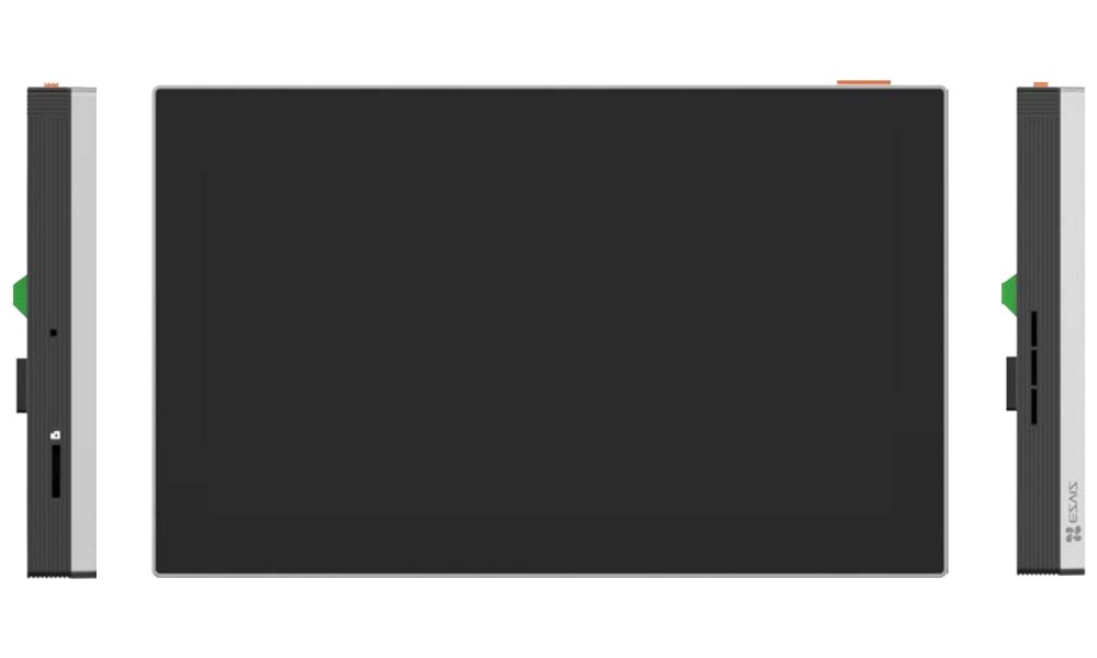 EZVIZ chytrý domácí interkom EP7/ Wi-Fi/ 2K/ 7" dotykový monitor/ videotelefon/ bezdrátový zvonek/ IP65/ černo-stříbrný