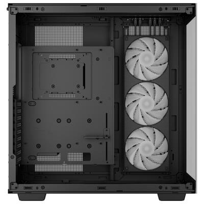 DEEPCOOL skříň CH780 / ATX / 420 mm fan ARGB / 4xUSB 3.0 / USB-C / prosklená / černá